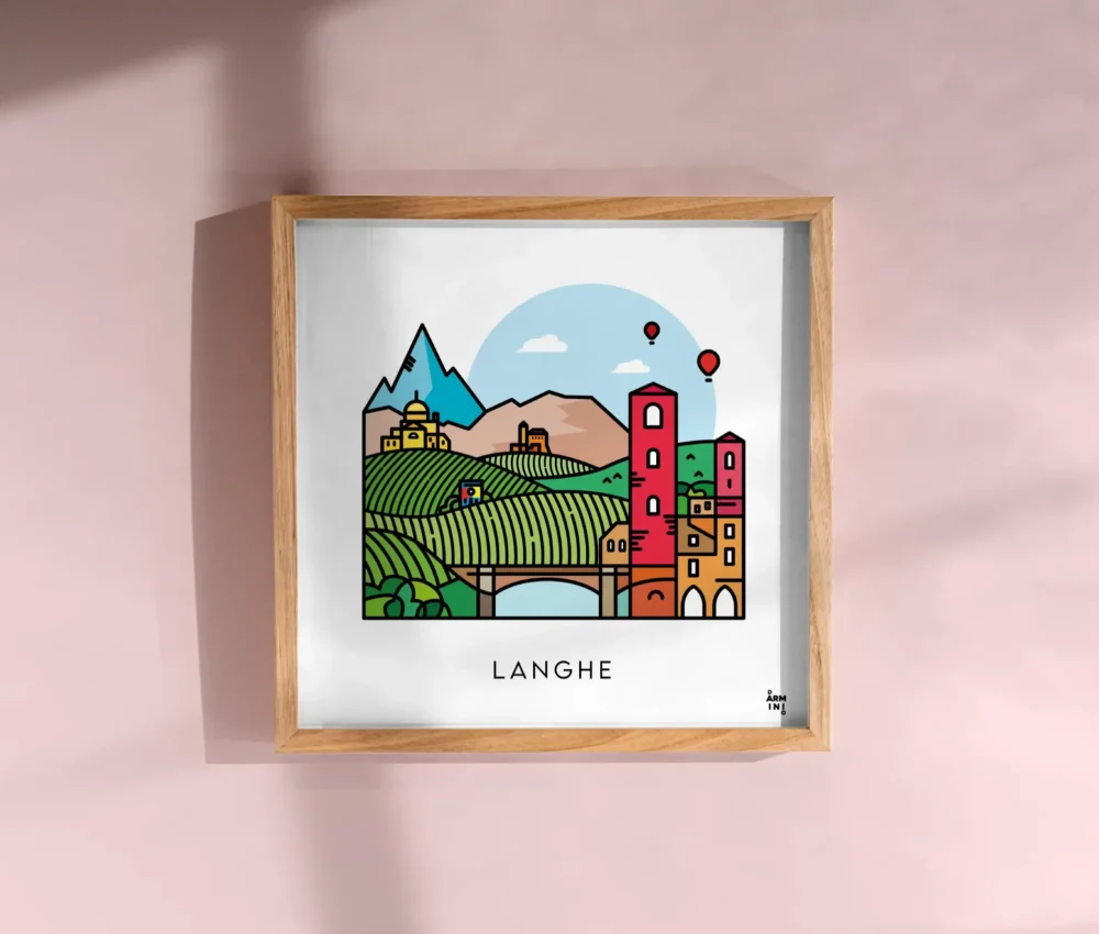 Langhe, Piemonte – Stampa