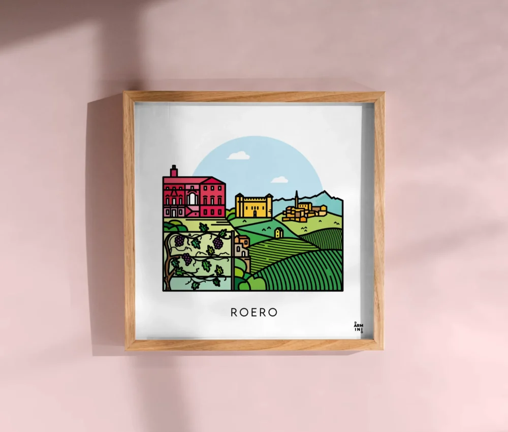 Illustrazione Torino realizzata da Davide Arminio